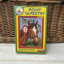 Vintage Bastelset PONY GOBELIN