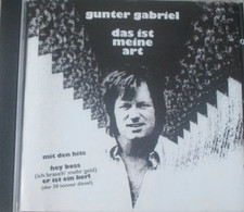 CD GUNTER GABRIEL - DAS IST