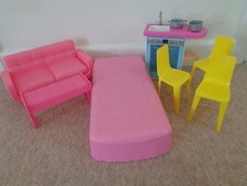 Barbie puppenzubehör sofa - puppenzubehör,