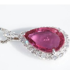 Rubin Brillant Anhänger 3.03