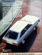 Toyota Corolla Lift Back, originale Werbung aus 1981