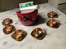 SPRING Switzerland, Fondue-, Feuerzangenbowle, inc. 6 Schottgläser 