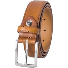 LINDENMANN Anzug-Ledergürtel Herren, Anzug-Gürtel Herren 35 mm breit, Gürtel Anz