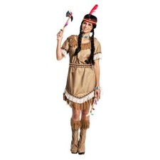 Indianer Kostüm Damen beige