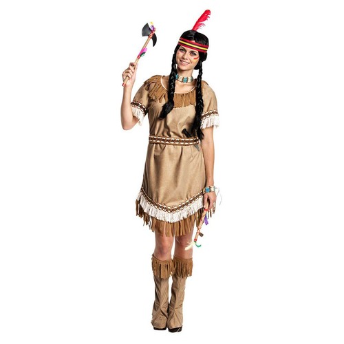 Indianer kostüm damen beige - kostüm,