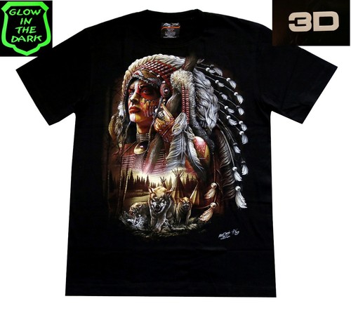 Shirt indianer m l xl - s,