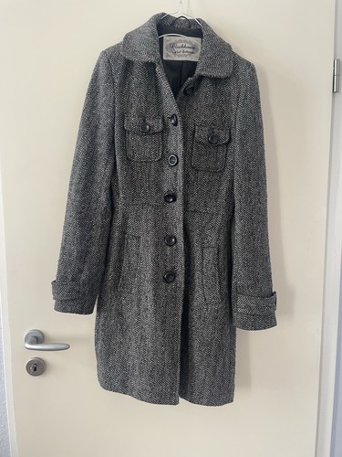 Damenmantel schwarz - c,