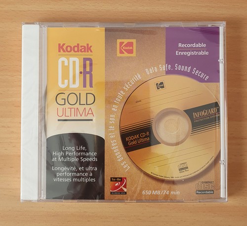 10x kodak gold ultima - kodak, cd-r