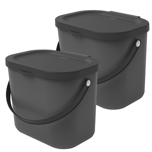 Rotho 2er set - 2er-set, komposteimer