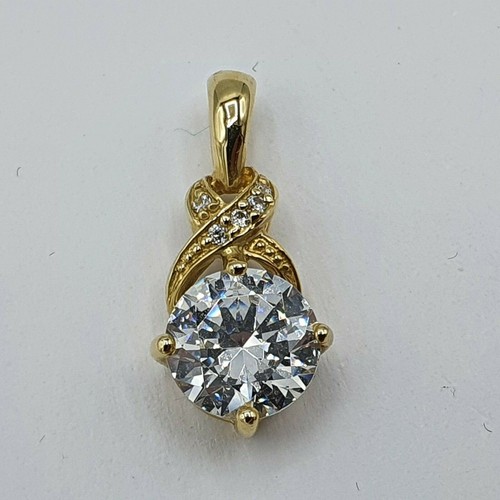 Qvc anhänger gold 585 - , g
