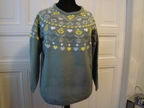 Damen pullover norweger art - damen,