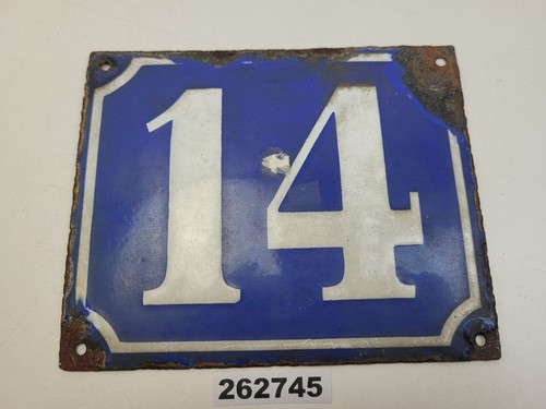Hausnummer schild 14 - schild,