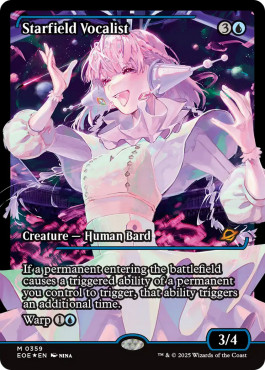 Magic mtg starfield vocalist - magic,