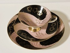 Sammeltasse Schumann Arzberg Bavaria 3-tlg Porzellan 1960-70