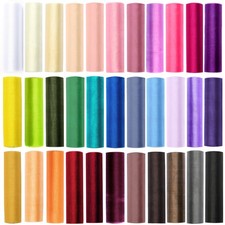 16 cm Organza Stoff 9 m Rolle