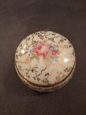 Porzellan Royal Bavaria Germany Rosen Dose Kerafina