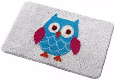 Badteppich Eule Badematte Badezimmermatte Badgarnitur Badematte Badvorleger Bad