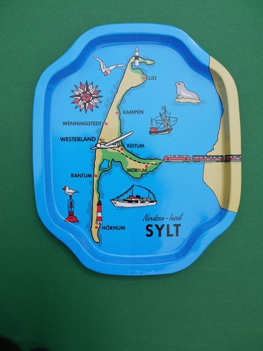 Sylt teller tablett souvenir - sylt,