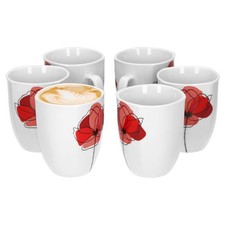 6er Kaffeebecher Monika 33cl