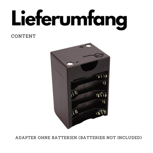 Ausgeknipst batterieadapter - ausgeknipst,