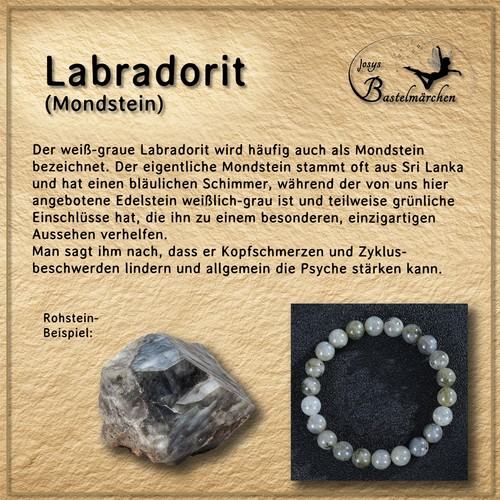Naturstein armband labradorit - armband,