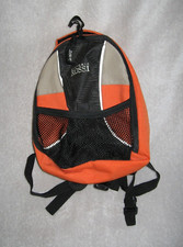 **fast NEU** Kinder Wander Trekking Rucksack mit Hüftgurt Orange Schwarz