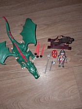 playmobil Grüner Drache mit Ritter