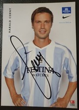 Autogrammkarte Harald Cerny