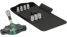 WERA Kraftform Kompakt 400 RA Set 2 1/4" Quergriff-Knarre 9-tlg Ratschenfunktion