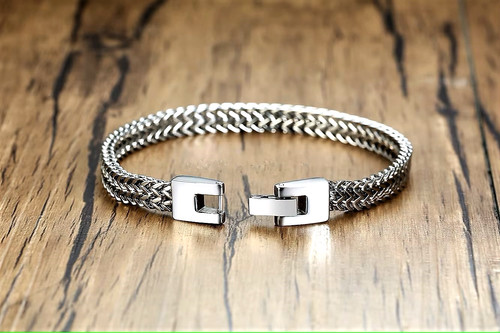 Herren edelstahl armband k18 - herren,