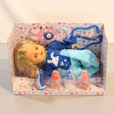 Cicciobello, Bobo, Puppe 42 cm, er ist krank und muss gepflegt werden, 7 Zubehör