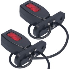 2x LED Seitenmarkierungsleuchte kurz 12/24V Begrenzungsleuchte LKW PKW Anhänger