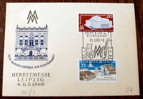 Karte leipzig 1960 - karte, leipziger