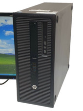 ?️ HP Windows XP TOP Gamer PC Computer i5 HD 4x 3,20GHz 250GB 4GB DVD-RW RS 232