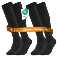 1 | 2 | 4 Paar Reisestrümpfe Stützstrümpfe Herren Damen Kompressionsstrümpfe