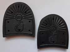 2 Stück Absätze schwarz