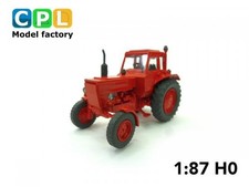 Traktor Belaruss MTS-80 kleine Kabine rot Bj 1978 1:87 H0 DDR LPG 