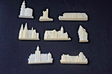 Konvolut Margarinefiguren Wagner 1950er Wahrzeichen Köln Heidelberg Braunschweig