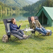 Outsunny 2er set campingstuhl - 2er,