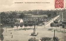 Le Raincy Le Rond Point Thiers a vol d_oiseau