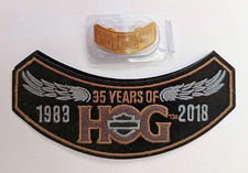 2018 hog aufnäher patch - hog,