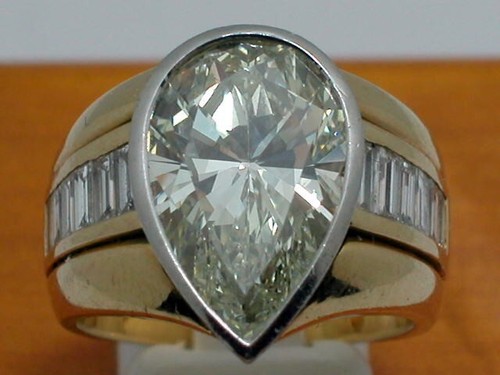 Diamant solitär ring 750 - solitÄr,