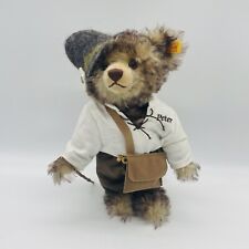Steiff Peter Trachtenbär aus Überproduktion mit gelber Fahne 21cm