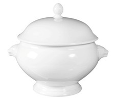 Seltmann Weiden Löwenkopfterrine 2,7 L Terrine Porzellan Löwenkopf Suppenterrine