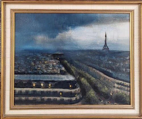 Original ölgemälde paris - original,