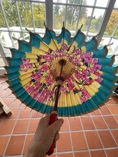 Alter Japanischer Sonnenschirm aus Papier undHolz . Japanischer Stil