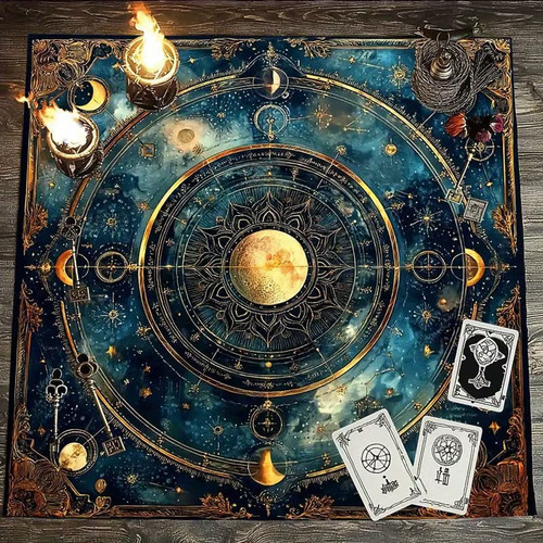 Tarot lesetuch tischtuch - tischtuch, –