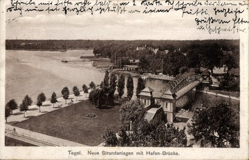 Berlin reinickendorf tegel - ak,