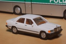 Mercedes 190E Weiß, von Herpa