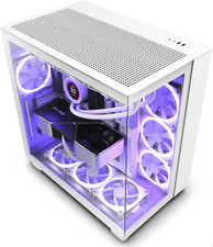 NZXT H9 Flow White, weiß